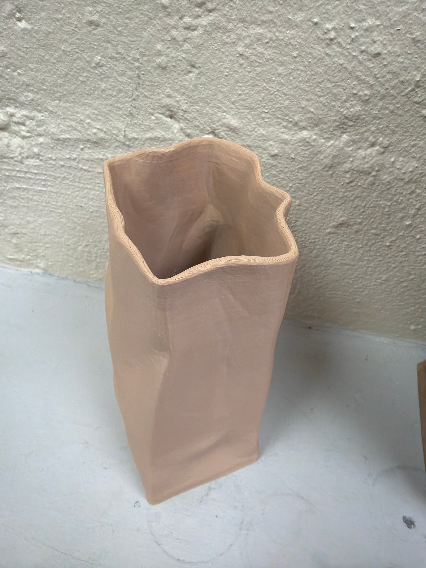 Paper Bag Vase Container