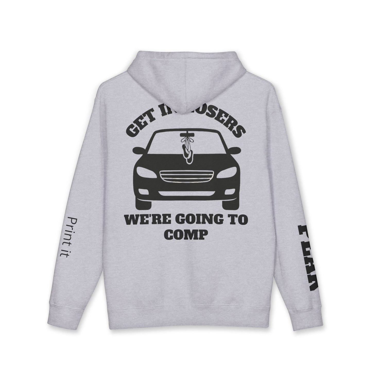 Get In Losers We're Going to Comp - Dance Team Personalized Hoodie - PEAK edition