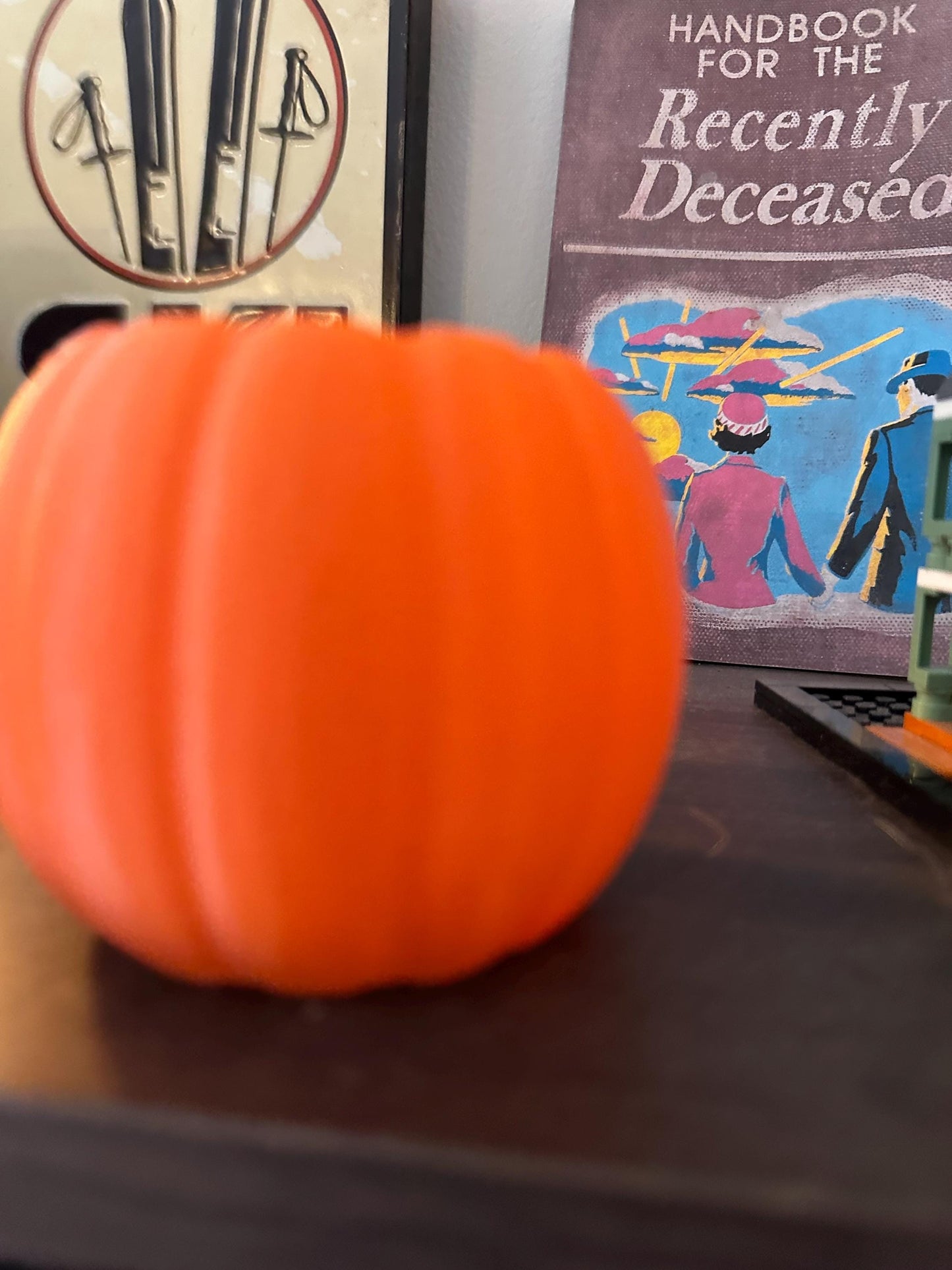Pumpkin Costume | Small Doll Halloween Outfit | 3D Printed Costume