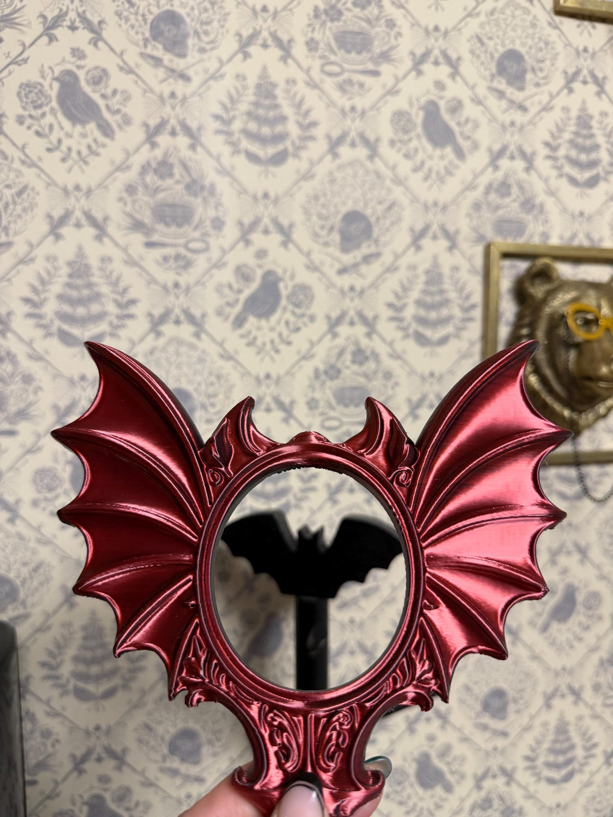 Gothic Bat Wing Wall Frame